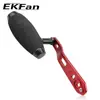 Ekfan Luya Mango en T de Agitación Única Modificado Accesorios para Carrete de Tambor Tipo Gota de Agua 8*5 Agujeros Rueda de Pesca DIY Accesorios para Equipo de Pesca