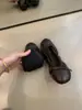 Primer Encuentro Temporada Planos Suaves Zapatos de Ballet para Mujer 2026 Nuevo Estilo Estilo Retro Francés Moño Punta Redonda Escote Bajo