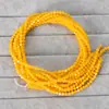 Cuentas de imitación de jade de porcelana, cristal, diamante de 2/3/4/6/8 mm para tocado, accesorios para zapatos, cuentas de vidrio de doble punta
