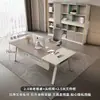 A mesa de escritório Shiji Rugo é uma mesa executiva simples e moderna, um conjunto de mesa de escritório de alta qualidade e elegante para chef