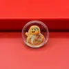 Oro Puro 999 Juego Completo de Doce Colores de Oro del Zodiaco Pegatinas para Teléfono Móvil para Exquisitos Regalos Navideños Shuibeike Mayoreo