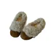 Nuevas Pantuflas Birkenstock de Invierno 2026 Estilo Coreano Linda Pata de Gato Forradas de Felpa para Mujer, Elegantes Pantuflas de Algodón Mullido para Deslizar y Usar al Trabajar