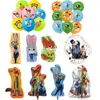 Globos de Zootopia Gary la Serpiente Judy Nick Globos de Papel de Aluminio Juguetes para Niños Conejo Oficial de Policía Decoración de Cumpleaños