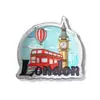 Imanes para Refrigerador Refractivos Personalizados Londres, Reino Unido Viaje Imanes Magnéticos de Graffiti Personalizados Artesanías de Recuerdo Personalización