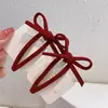 Hd9260 Moño Afelpado Otoño e Invierno Nuevo Estilo Simple y Versátil Pinza Lateral de Suede para el Cabello Accesorios para el Flequillo de Niña