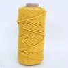 Cuerda de Cáñamo Colorida [Alto Valor Estético] 4.5mm Tejido a Mano Material de Decoración DIY Cuerda para Envolver Mesa de Café Cuerda de Amarre