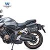 Muscle car Wolf adecuado para Honda CB650R 21/22, bolsa lateral, bolsa lateral retro, caja lateral, modificación, bolsa para casco, liberación rápida