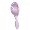 Peine Curvo Grande para Coronilla Esponjosa y Alta, Peine para Bobina de Mosquito para Mujeres de Cabello Largo, Peine Hueco con Costillas de Airbag para Peinar