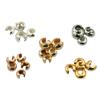 Paquete de bricolaje de 14 quilates de oro con hebilla de media luna y cierre de succión para bolso, cuentas de posicionamiento y embellecimiento, accesorios de joyería DIY