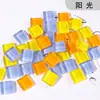1kg 1cm Cristal DIY Mosaico Ladrilho Mancha Material de Partículas Pequenas Pintura Manual Infantil Pai-Filho
