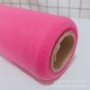 Rollo de malla suave encriptada de nailon de 6 pulgadas talla 25 falda TUTÚ falda de gasa tejido facial para boda de boda ajustado