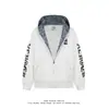 Sudadera de Nuevo Estilo Transfronteriza, Sudadera con Capucha Simple Holgada Estilo Hong Kong, Cárdigan, Unisex, Moderna, Elegante, Versátil, Negro