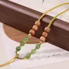 Cuerda para Colgante de Jade Hetian Cordón para Colgante Collar Tejido a Mano Cuerda Ajustable para Colgante de Jade Hetian Fino para Hombres y Mujeres