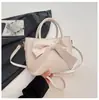 Bolso Nuevo Dulce con Lazo Grande para Mujer 2026, Estilo Femenino Suave, Mini Bolso Cruzado de Hombro Multicolor