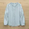 Colección Otoño 2026 Estilo Japonés Bolsillo Colorido Doble Capa Gasa Algodón Amigable con la Piel Cardigan de Manga Larga para Mujer Camisa Venta al por Mayor