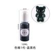Prato de Cristal DIY Papoula Pigmento Tinta a Água Cor Transparente Resina UV Pasta Material