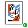 Pintura Decorativa para Sala de Estar Estilo Nórdico Mural Interesante para Nicho Combinación de Fondo para Sofá Pintura Colgante Lugar de Arte Pintura Colgante de Pared