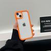 Color sólido transparente simple adecuado para la carcasa del teléfono móvil iPhone 15promax Apple 14/13 nuevo 12 carcasa blanda 15 coreano