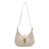 Bolso de hombro moderno retro para ir al trabajo, tipo mensajero, 2025, nicho, textura, popular este año, patrón tejido ins, tendencia de bolso para mujer