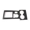 Adecuado para 20 Pajero Jinchang patrón de fibra de carbono interior control central moldura marco de engranaje manija volante pegatinas decorativas