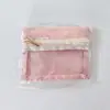 Bolsa de Armazenamento para Joias Brincos Tachinhas Pulseiras Anéis Bolsa Organizadora Necessaire de Viagem Mini Porta-Moedas para Passeio