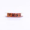 Cinta Decorativa de Halloween de 1 cm y 2.5 cm Cinta de Calabaza de Halloween Araña para Ventas Transfronterizas