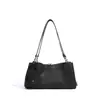Bolso Boston Simple de Cuero de Vaca para Debajo del Brazo Estilo Nuevo Bolso de Mano de Cuero Genuino para Mujer Bolso de Hombro de Gran Capacidad de Nicho para Mujer