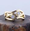 Anillo Europeo y Americano Nuevo de Venta Caliente Anillo de Mujer Retro Exagerado Simple Personalidad Anillo de Mujer