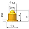 Dedal de antena conector STM para placa de pruebas de soldadura sonda de prueba dedal de resorte contacto de carga parche de PCB conexión pogopin