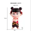 Decoração de Bolo de Desenho Animado da Celebridade da Internet Nezha e Ao Bing, o Terceiro Príncipe Demônio, com o Acessório Fita Mágica