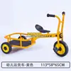 Triciclo para niños de jardín de infantes bicicleta para niños pedal coche de juguete para exteriores scooter de doble equilibrio camión