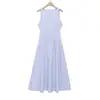 Vestido Colete Sem Manga Xadrez Moda Europeia e Americana 2026 Novo Estilo Ins Transfronteiriço Vestido Atacado Feminino Amazon
