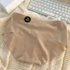 Roupa Íntima Sem Costura Outono e Inverno Feminina Cintura Média Seda de Amora 7A Virilha Antibacteriana Nova Shorts Triângulo para Menina de Yoga e Esportes