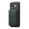 Funda de teléfono magnética dos en uno desmontable con tarjetero compatible con Google Pixel 10A, funda de cuero anticaídas para Google Pixel 9