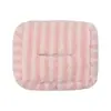 Caja de Pañuelos para Coche Linda Rayada de Peluche Caja de Pañuelos Colgante para Coche Caja de Pañuelos Colgante Multifuncional para Coche DIY