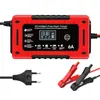 Cargador de Batería de Plomo-Ácido Inteligente de Pulso 12V6A 110 Voltaje Amplio para Coche y Motocicleta, Venta al por Mayor
