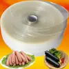 Tripas de Plástico Transparente para Salchichas para Uso Doméstico, Adecuadas para Salchichas de Huevo, Salchichas de Jamón, Salchichas de Plátano y Salchichas de Huevo Conservado, Resistentes a Altas Temperaturas