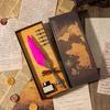 Caja de Regalo Mapa con Pan de Oro Vintage Estilo Europeo Pluma Fuente Pluma de Ave Pluma Fuente Academia de Magia La Mejor Opción para Regalar