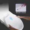 Cubierta universal para asiento de inodoro, engrosada, de cierre lento, cubierta de estilo antiguo, cubierta de asiento de inodoro tipo UV, accesorio de inodoro duradero montado en la parte superior