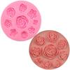 Nueve Rosas Molde para Pastel de Caramelo Flip Molde para Pastel Herramienta Flip de Caramelo para Cocina Repostería DIY H2256 Huevo