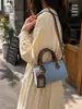 Bolso de Almohada de Mezclilla Retro 2026 Otoño/Invierno Nuevo Bolso de Mano de Moda Casual Versátil para el Trabajo Bolso Cruzado de Hombro