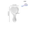 Ar almofada pente silicone molde diy cristal epóxi molde airbag massagem cabelo liso cabelo cacheado pente molde epóxi