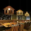 Candelabro moderno estilo bohemio tejido a mano, iluminación principal estilo resort francés para diseño de sala de estar, comedor y dormitorio, sin hierro