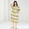 Bata de Noche para Mujer de Algodón Puro Ropa de Primavera para Mujer Manga Larga Talla Grande Estilo Coreano Camisa Ropa para el Hogar Pijamas para Mujer 2025 Nuevo Verano