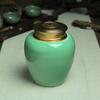 Tetera de Celadón con Tapa de Metal Olla Individual Tetera de Cerámica de Alta Calidad Olla Vacía Hogar Tetera Grande para Té Negro Té Verde