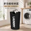 Cesta de almacenamiento portátil para artículos del hogar, cesta para ropa sucia, cesto de lavandería plegable para baño de tela Oxford, cesta de almacenamiento para el hogar, transfronterizo