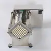 Cortador Elétrico de Batata Frita em Aço Inoxidável, Fatiador de Batata Doméstico para Cozinha, Máquina Multifuncional Comercial para Cortar Frutas e Vegetais