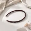 Diadema para Mujer, Específicamente para Lavarse la Cara, con Dientes para Evitar que Resbale, Herramienta Simple para Fijar el Cabello, Diseño Trenzado Colorido