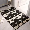 Felpudos para Entrada de Casa Transfronterizos, Felpudos Domésticos para Entrada que Eliminan el Polvo Resistentes al Desgaste, Alfombras Simples Absorbentes de Agua Antideslizantes
