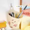 Cesta de almacenamiento colgante, mini papelera pequeña, caja de almacenamiento de cocina montada en la pared, portalápices de escritorio para estudiante